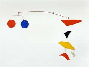 Alexander Calder -Enseign de Lunettes, jedno z jego dzieł kinetycznych omawianych przez Umberto Eco w kontekście rozważań o hipertekście