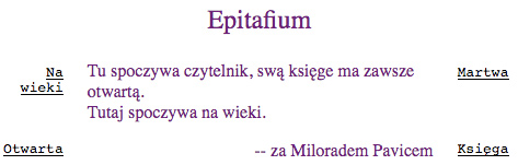 Epitafium czytelnika